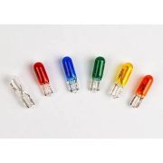 Лампа б/цоколя 12v/5W средняя синяя
