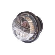 Фонарь передний УАЗ (пласт.белый)