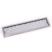 Рамка из нержавеющей стали с полкой