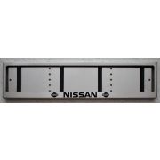 Рамка из нержавеющей стали с надписью NISSAN