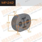 Резинка крепления глушителя МР-242