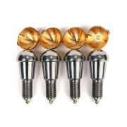 Шкворень УАЗ Спайсер с латун вклад 2 уса БЕЗ КЛЮЧА